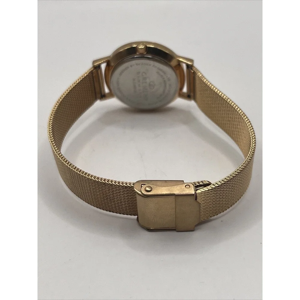 Grenen Denmark Slim Women's Watch MOP‎ Dial Rose Gold Band- New Battery